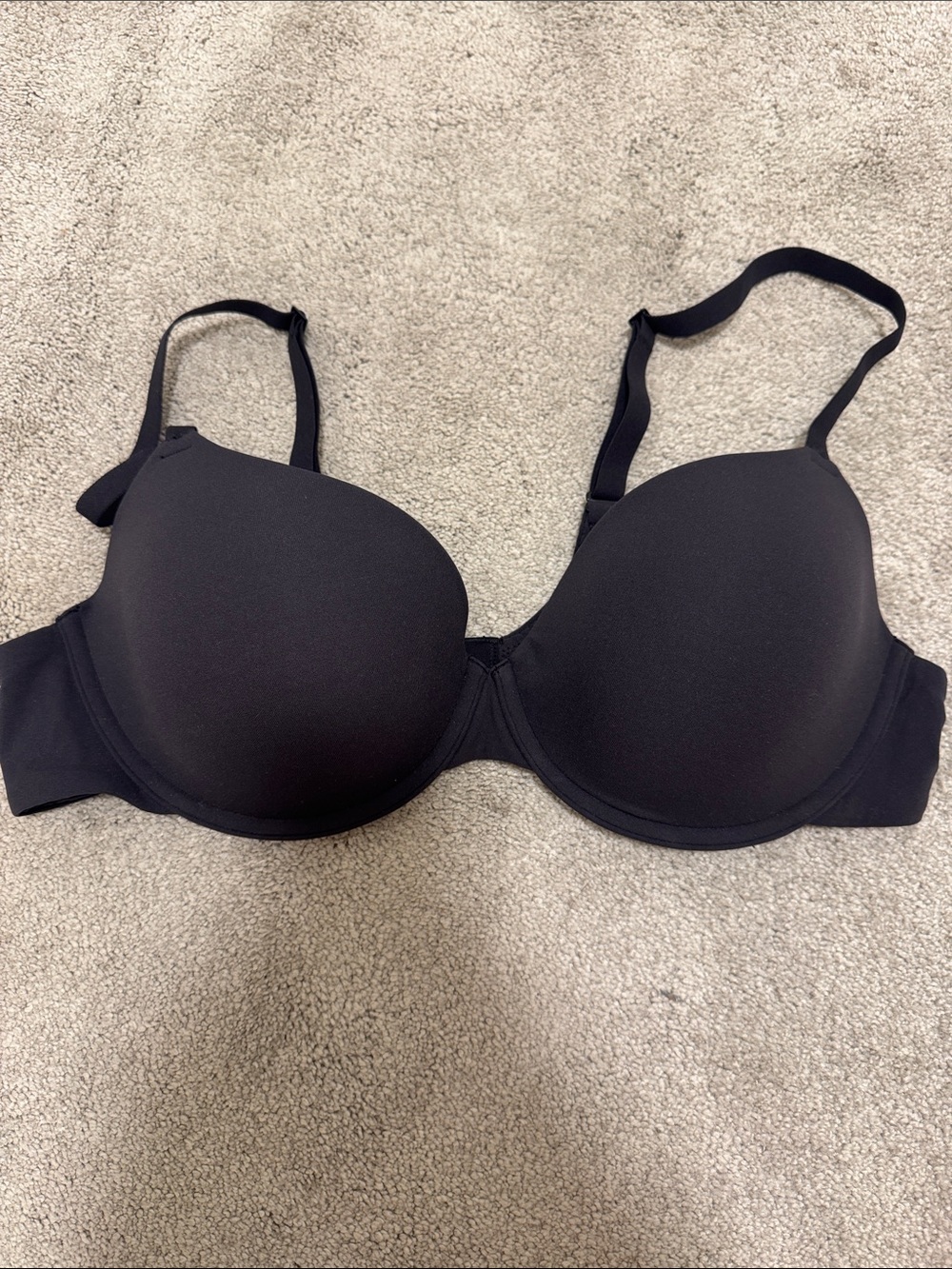 SKIMS Black Smooth Molded Cup Bra - Women Intimates